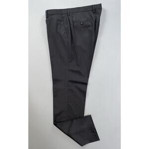 Hugo Boss Genisis4 Slim Fit Flat Front Wool Dress Pants, Slacks. Men's 36X34 EUC